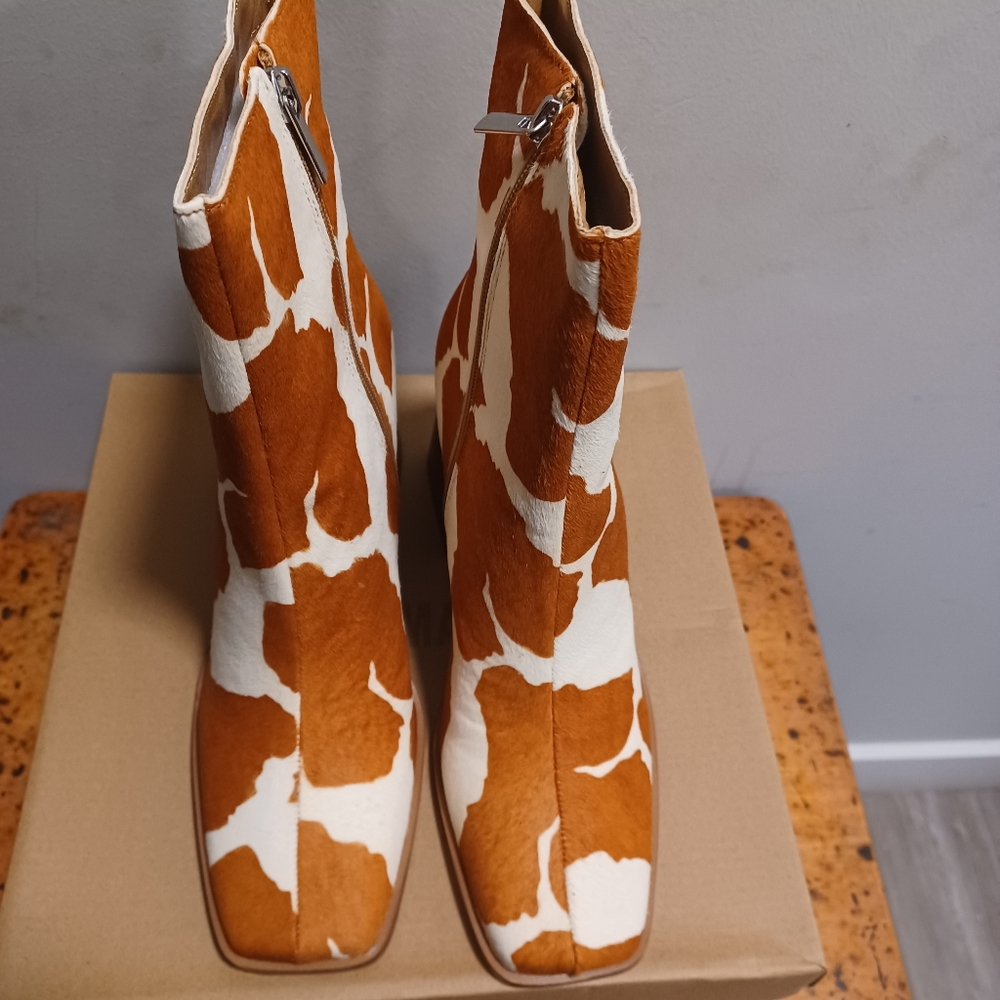 COWPRINT BOOTIES